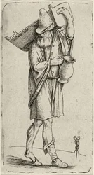 Mann mit Wiege, ca. 1501-1503